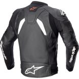 ALPINESTARS GP PLUS R V4 BLACK-WHITE BŐRKABÁT 
