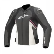   Alpinestars Stella  GP Plus R v3 női motorosbőrkabát, FEKETE-FUKSZIA 