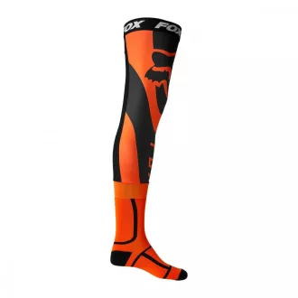 Fox knee brace mirer combzokni fluo narancs