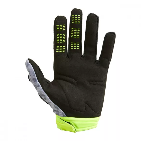 fox 180 női kesztyű Skew szürke-fluo sárga