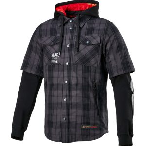 ALPINESTARS MSE TARTAN BLACK-GRAY KABÁT 