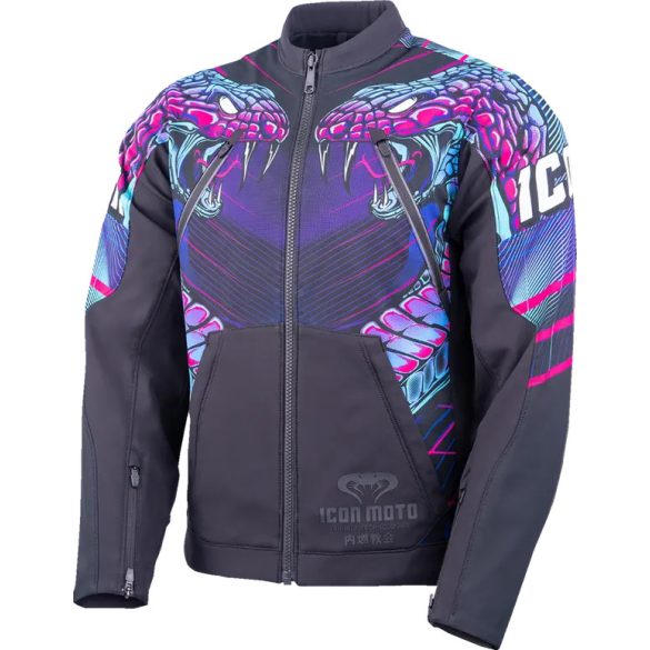 Synthwave Merc3 Lazer Cobra Jacket