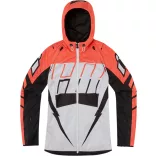 ICON NŐI  Airform Retro Kapucnis dzseki narancs-fehér 