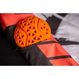 ICON NŐI  Airform Retro Kapucnis dzseki narancs-fehér 