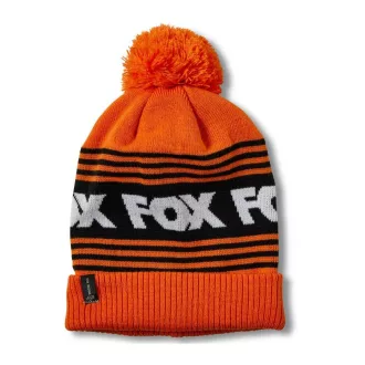 Fox frontline téli kötött sapka, pirok kék