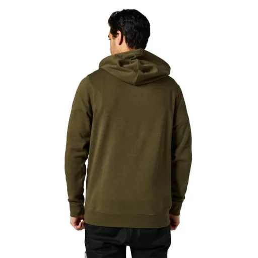 Fox headspace ffi kapucnis pulóver , fatigue zöld