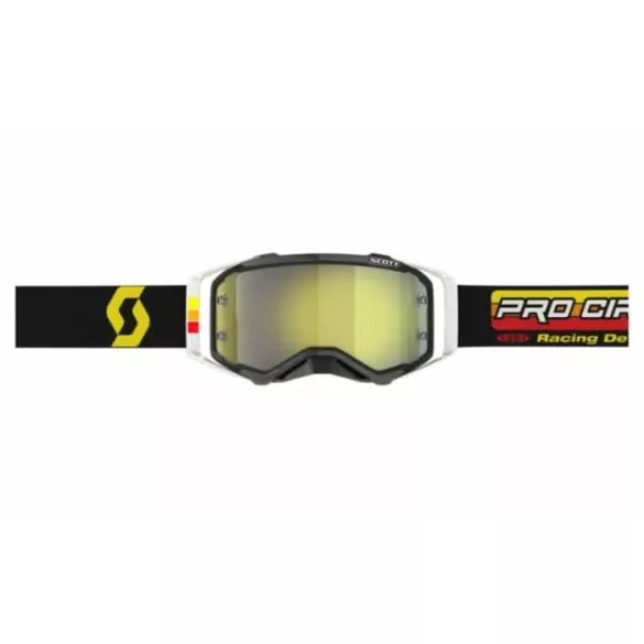 Scott  Prospect Pro Circuit LE cross szemüveg - gold chrome tükrös lencsével 