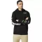Kawasaki Fox zip hoodie, fekete xl