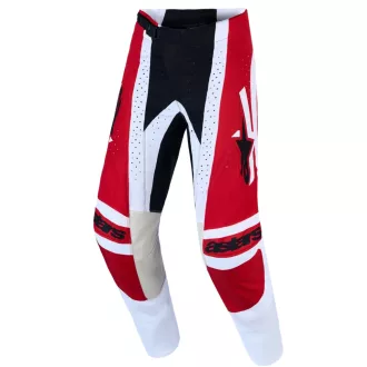 Alpinestars techstar maven fehér-fekete-piros  nadrág