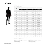 Thor Sportmode geo nadrág  fekete-lila