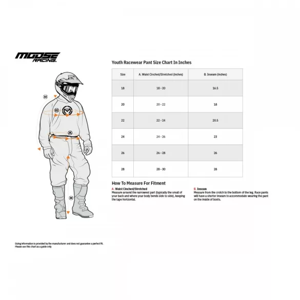 MOOSE RACING AGROID  GYEREK  NADRÁG ,BLACK