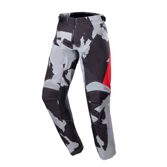 Alpinestars Racer Tactical Gyerek crossnadrág ,gyerek, szürke-piros camoufage  22