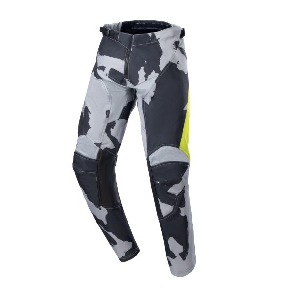 Alpinestars Racer Tactical Gyerek crossnadrág ,gyerek, szürke-sárga camoufage  22