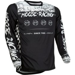 MOOSE RACING CROSS MEZ  FEKETE-FEHÉR M MÉRET