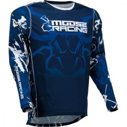 Moose Racing Agroid kék-fehér  crossmez
