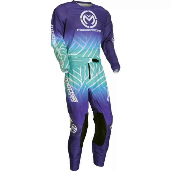 MOOSE RACING SAHARA MEZ PURPLE/TURQUOISE 
