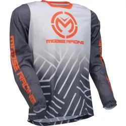 MOOSE RACING SAHARA MEZ GRAY/ORANGE