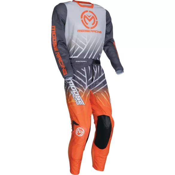 MOOSE RACING SAHARA MEZ GRAY/ORANGE