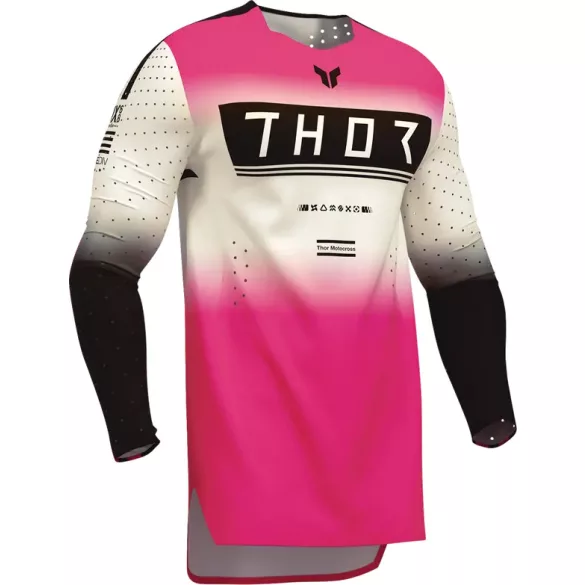 Thor Sportmode geo cross mez fehér-pink
