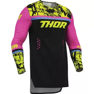 THOR SPORTMODE PUNKD FEKETE/NEON RÓZSASZÍN MEZ