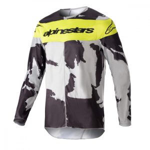 ALPINESTARS MEZ RACER TACTICAL SZÜRKE-SÁRGA L MÉRET