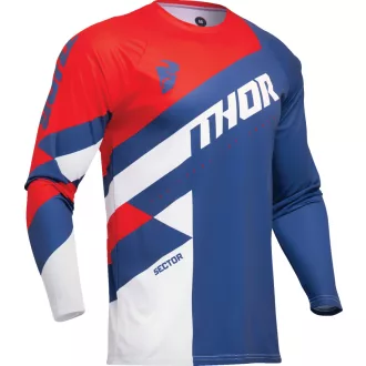 Thor Sector checker kék/fehér - piros crossmez