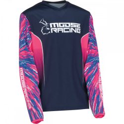 moose racing agroid gyerek mez PINK-KÉK