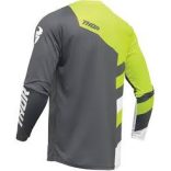 THOR YOUTH SECTOR CHECKER MEZ GRAY/ACID XL