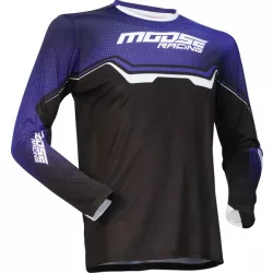 Moose Racing Qualifier® Gyerek Motoros Mez – Fekete/Lila