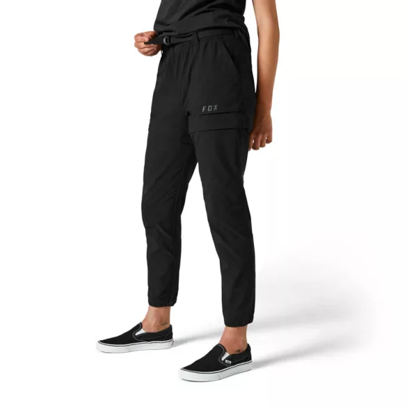 FOX NADRÁG Damen Travelled Zip Off BLACK