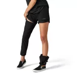 FOX NADRÁG Damen Travelled Zip Off BLACK