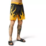 FOX Supr Trik  Boardshort fekete-sárga