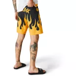 FOX Supr Trik  Boardshort fekete-sárga
