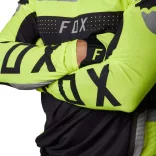 FOX Motocross Mez Flexair Efekt fekete-fluosárga