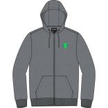 FOX DKAY KAPUCNIS ZIPPZÁRAS PULÓVER SZÜRKE 