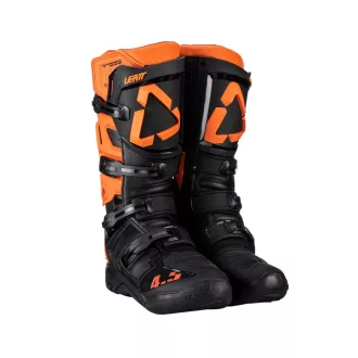 Leatt gpx 4.5. offroad csizma, fekete/narancs