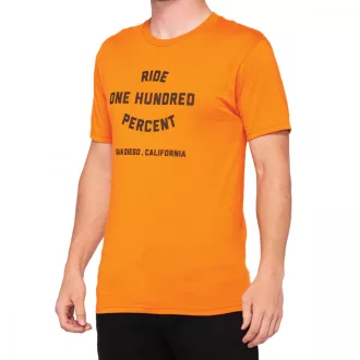 100% tee warez heather/or xl