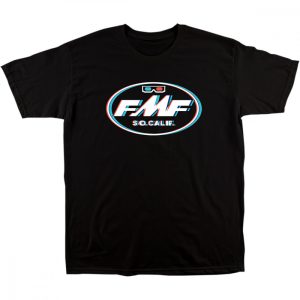 FMF Double Vision T-Shirt,fekete