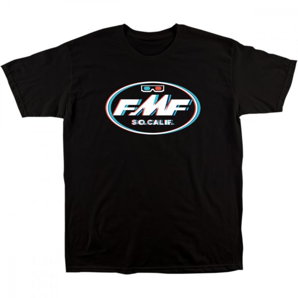 FMF Double Vision T-Shirt,fekete