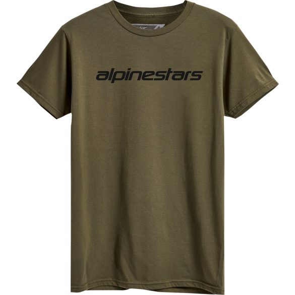Alpinestars Line-word green póló