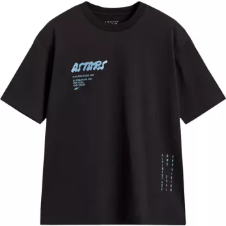   Alpinestars rövid ujjú, oversize szabású „CSF Chalk” fekete póló