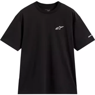   Alpinestars rövid ujjú, oversize szabású „CSF Mandate” fekete póló