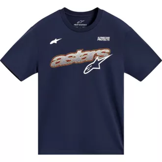   Alpinestars rövid ujjú „CSF Cypress” sötétkék póló