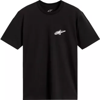 Alpinestars rövid ujjú „CSF Meteor” fekete póló