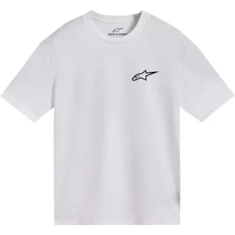 Alpinestars rövid ujjú „CSF Combo Back” fehér póló