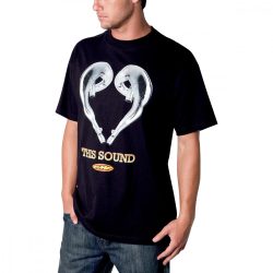 FMF Love Sound  T-Shirt,fekete