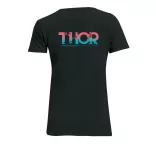 THOR 8 BIT NŐI POLÓ FEKETE L MÉRET
