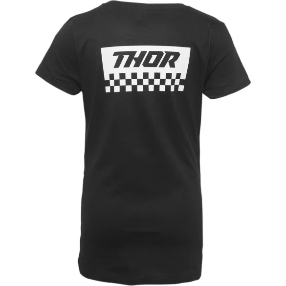 Thor  Checkers lány  póló, fekete xl méret