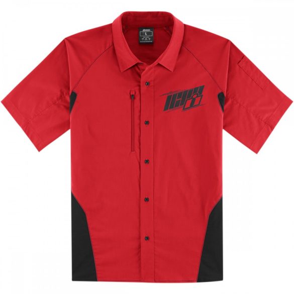 ICON Overlord™ Shop Shirt, piros