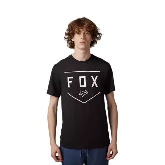 Fox shield ss tech fekete póló